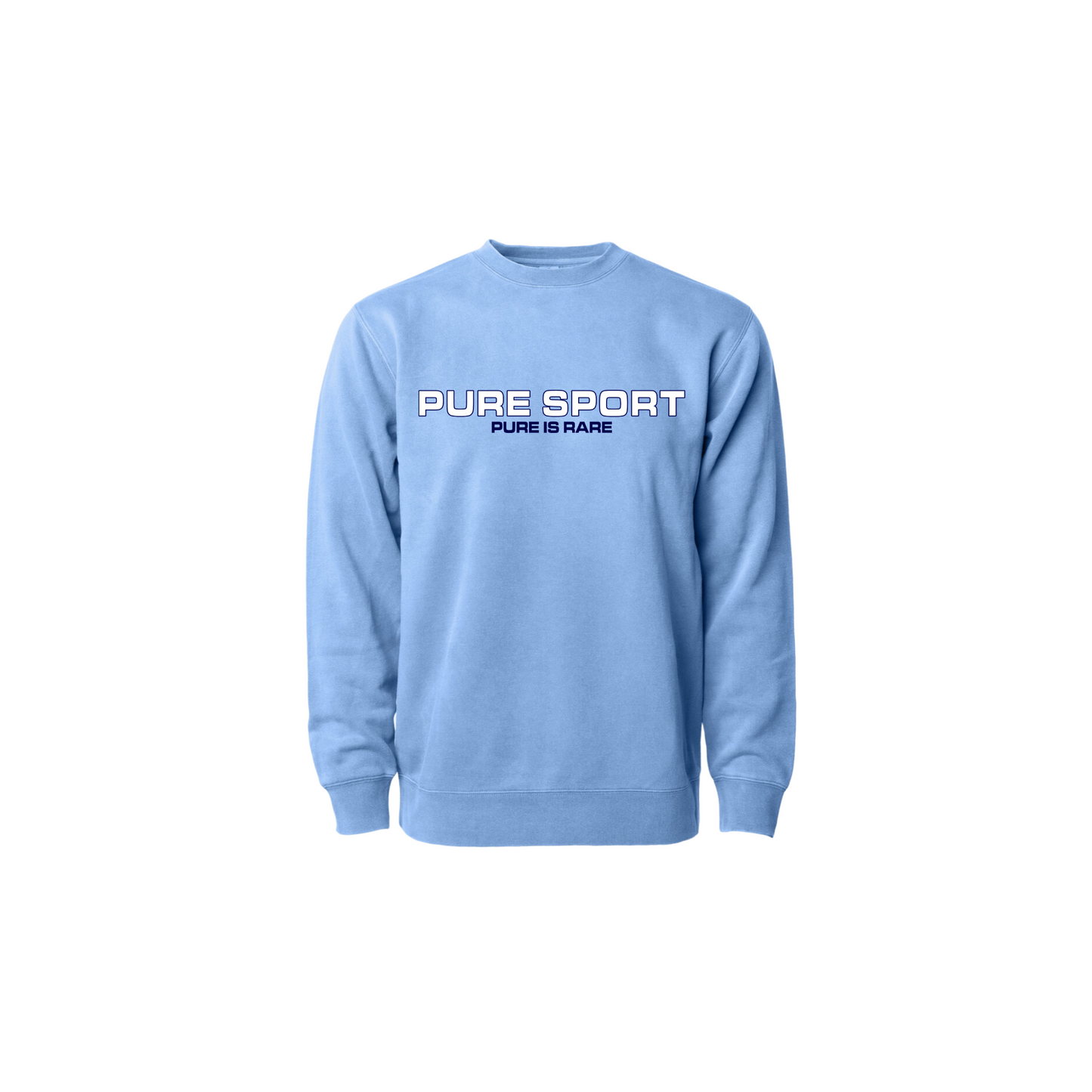 "PURE SPORT" SWEATSHIRT - CAROLINA BLUE