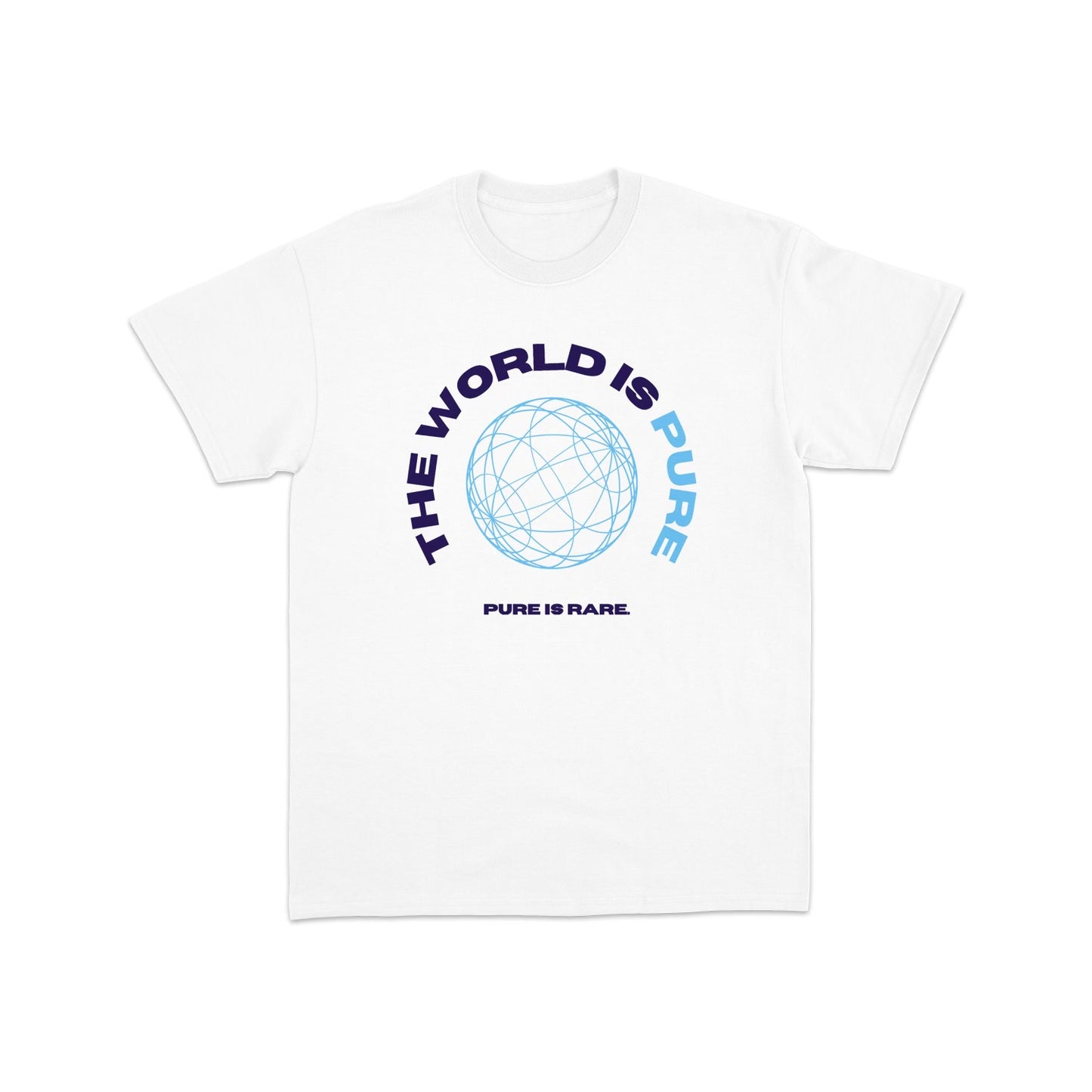 “PURE WORLD” TEE - WHITE