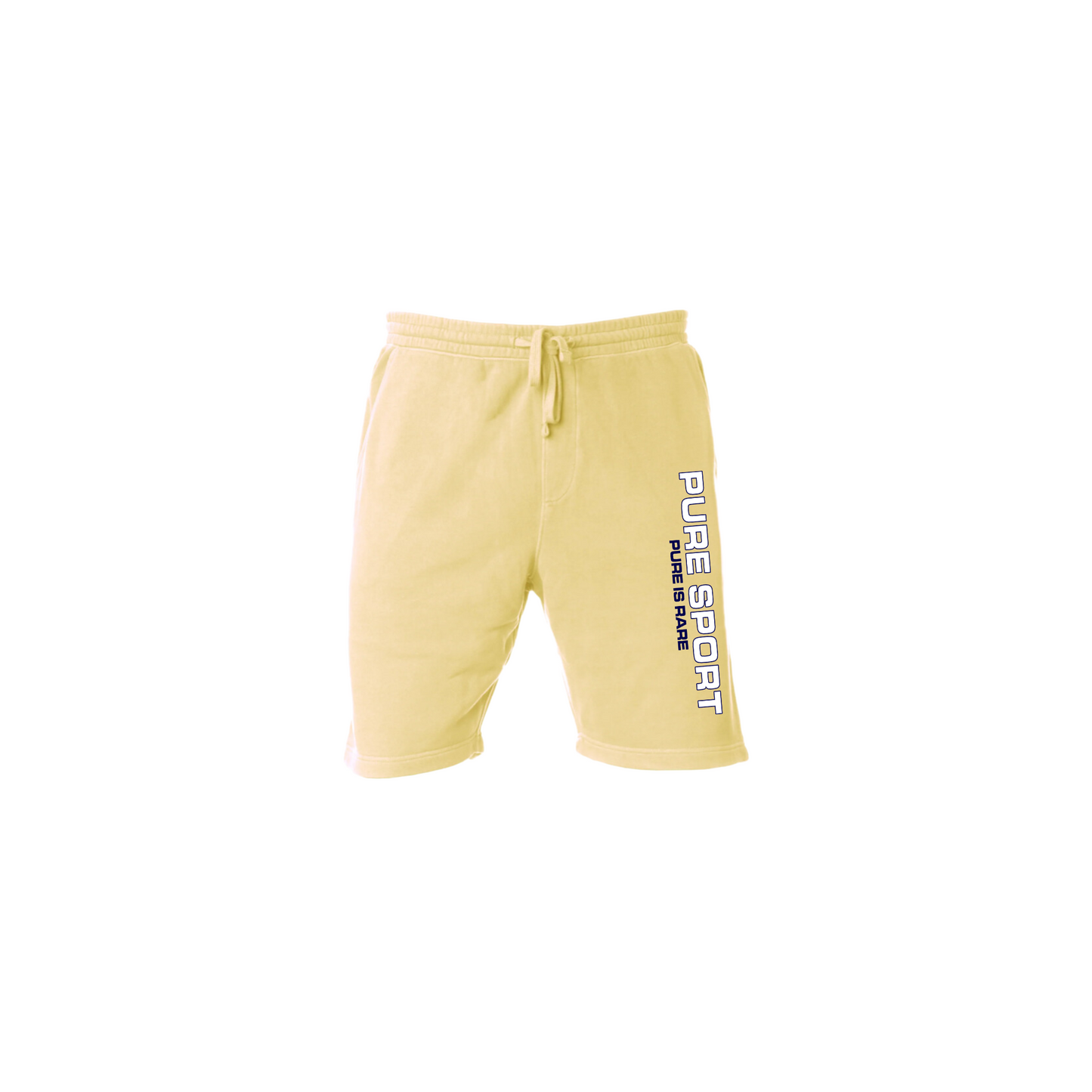 "PURE SPORT" SHORTS - POWDER YELLOW